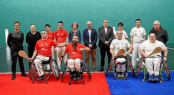 Pamplona vuelve a acoger las finales Campeonato de Espa&ntilde;a de Pelota Adaptada